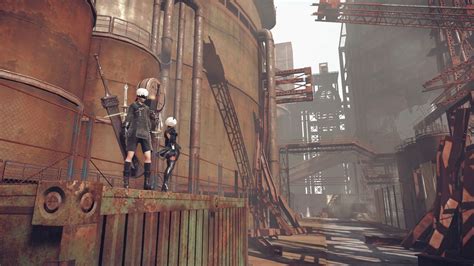 nier automata factory press area